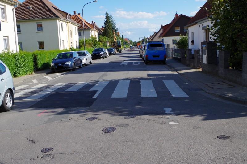 Fahrbahnsanierung Kranichweg